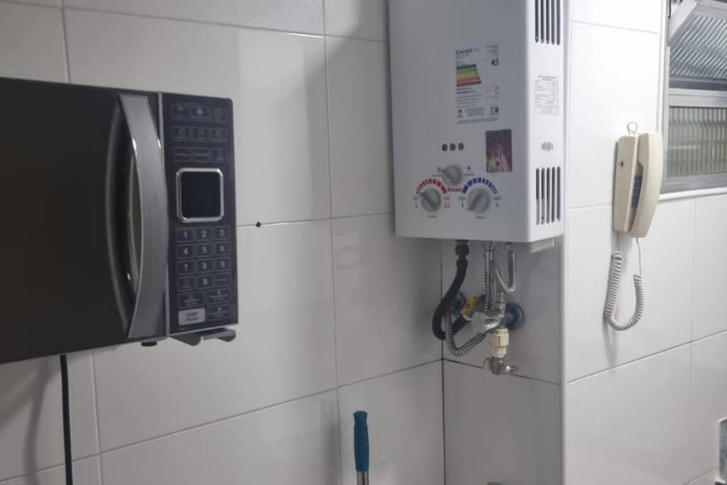 ריו דה ז'ניירו Quarto E Sala A Uma Quadra Da Praia Copacabana Posto 02 מראה חיצוני תמונה